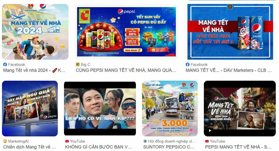 Pepsi đã tận dụng các kênh truyền thông để quảng cáo cho chiến dịch