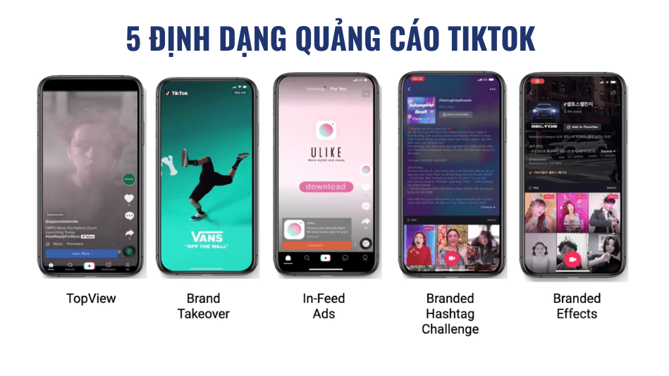 Các Hình Thức Quảng Cáo TikTok MyAds Cung Cấp